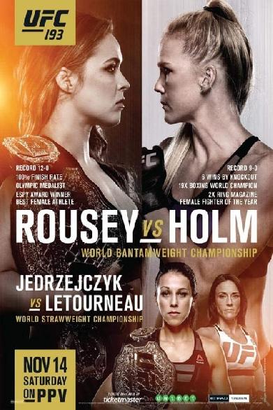 UFC 193: Rousey vs. Holm