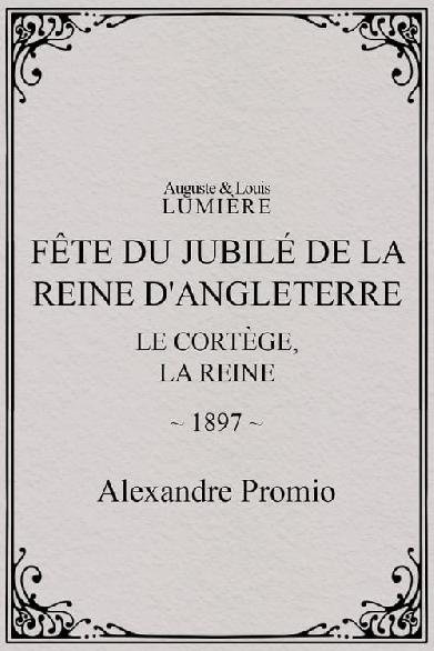 Fête du jubilé de la reine d'Angleterre : le cortège, la reine