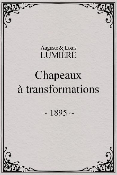 Chapeaux à transformation