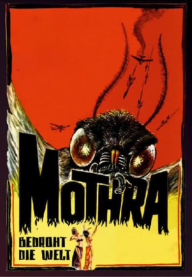 Mothra bedroht die Welt