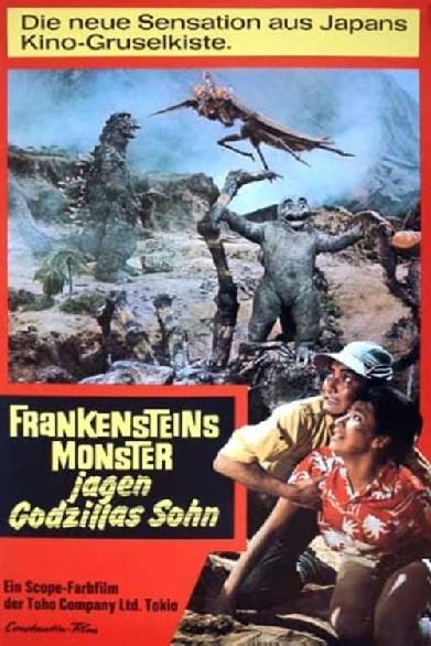 Frankensteins Monster jagen Godzillas Sohn