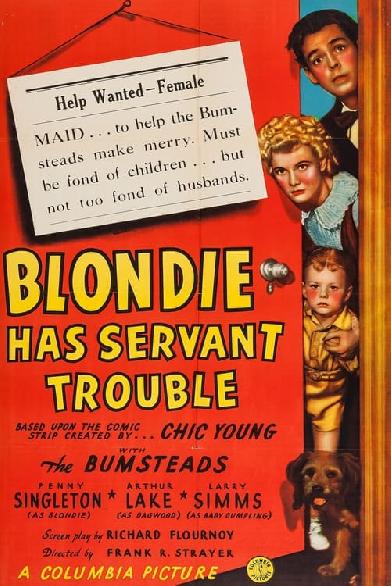 Blondie Has Servant Trouble