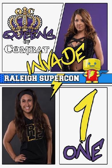 Queens of Combat Invade Supercon Night 1