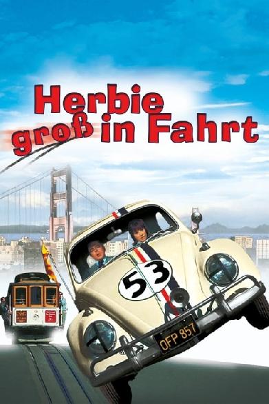 Herbie groß in Fahrt